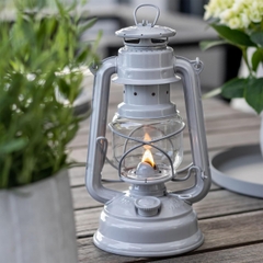 Feuerhands Đèn bão - Đèn dầu Hurricane Lantern Baby Special 276 - Nordic Grey