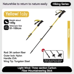Naturehike Gậy Carbon Leo Núi Siêu Bền Nhẹ (1 cây) CNK2300DS010