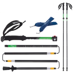 Gậy Leo Núi Trekking Gấp Gọn Cắm trại Naturehike 5-Node Outer Locked Folding Trekking Pole