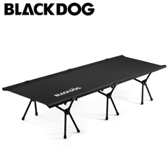 Giường Gấp Gọn Cắm Trại Điều Chỉnh Được Chiều Cao Blackdog Aluminum Alloy Folding Camp Bed