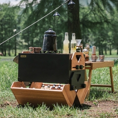 Hộp đựng đồ đa năng NatureHike Multifunctional Solid Wood Storage Box