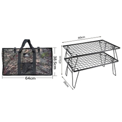 Campingmon T-230-2T Kệ Để Đồ Cắm Trại  ( Kệ Đôi )