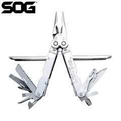 Kìm Đa Năng Cắm Trại SOG Powerlock EOD V-Cutter Satin Polish / Black Oxide