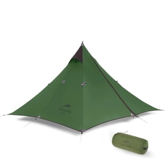 Naturehike NH17T030-L Lều Cắm Trại Chóp Bushcraft 1 Người 2 Lớp