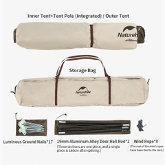 Naturehike Lều Cắm Trại Kim Tự Tháp cho 04 người