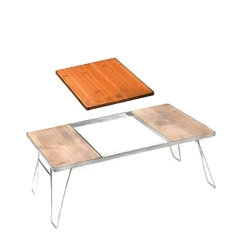 Campingmoon Mặt Gỗ Tre Cắm Trại Campingmoon Ck-P25 Dành Cho Kệ Ck-1