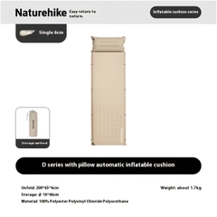 Naturehike Đệm Hơi Tự Bơm Xếp Gọn Cắm Trại CNK2550WS025
