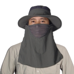 Ktom Nón Tai Bèo Chống Nắng Cắm Trại (Kèm Khẩu Trang)