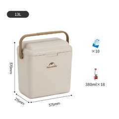 Naturehike CNK2300BS011 Thùng Bảo Ôn Cắm Trại Glamping