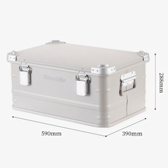 Thùng đựng đồ cắm trại Naturehike – Màu be mới