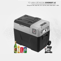 Tủ Lạnh Dã Ngoại Everest Lg Compressor (Dung Tích 36L Và 50L)