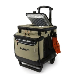 Dune 4WD Túi Giữ Lạnh Cắm Trại 60 Lon Có Bánh Xe Kéo 60 Can Rolling Soft Cooler Khaki