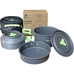 Vultura Bộ Nồi - Chảo - Ấm Nhôm Trekking Dã Ngoại Cắm Trại VTR-PS2501, VTR-PS2502