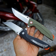 Vultura KZ-09 Kestrel Dao Xếp EDC Thép D2, Ốp G10, Lưỡi Tanto Cắm Trại