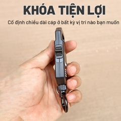 Vultura Móc Carabiner Dây Cáp Kéo Rút Cắm Trại VTR-CA2502