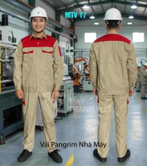 Mẫu đồng phục bảo hộ lao động MTV 17