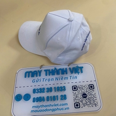 In mũ đồng phục