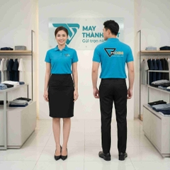 Áo Đồng Phục Lớp Màu Xanh Nước Biển