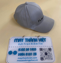 In mũ gió đồng phục