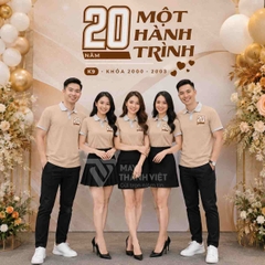 Mẫu áo đồng phục họp lớp ở Bình Định