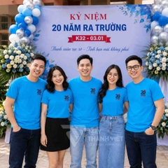 Mẫu áo đồng phục họp lớp ở Hồ Chí Minh trẻ trung và nổi bật