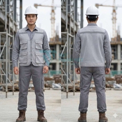Gile phản quang bảo hộ lao động