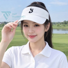 Mũ Nửa Đầu Màu Trắng