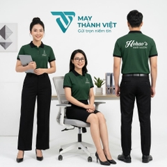 Áo Đồng Phục Màu Xanh Lá