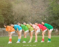 Áo 7 màu đi biển cho nhóm