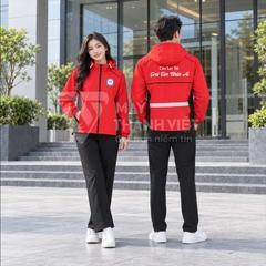Áo Gió Đồng Phục 3 Lớp