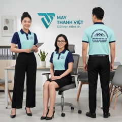 Áo Đồng Phục Màu Xanh