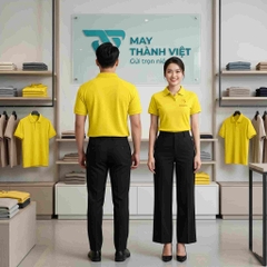 Áo Đồng Phục Màu Vàng