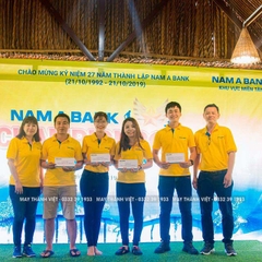 Đồng Phục Áo Thun Ngân Hàng Nam Á Bank - Đồng Phục May Thành Việt