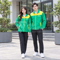 Áo Gió Đồng Phục Có Mũ