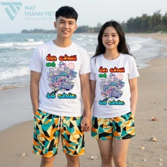 Đồng Phục Đi Biển Cho Gia Đình