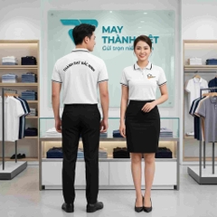 Áo Đồng Phục Trắng