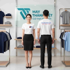 Áo Đồng Phục Cổ Tròn