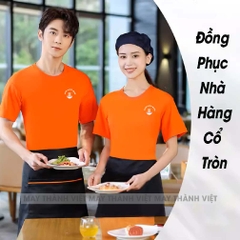 Áo đồng phục nhà hàng may sẵn