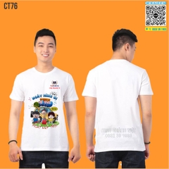 Mẫu áo team đẹp màu tím tại Bắc Kan - Đồng Phục May Thành Việt