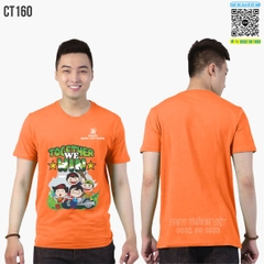 Áo thun team công ty tại Hải Dương - Đồng Phục May Thành Việt