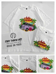 Áo Gia đình chất cotton 100% cao cấp in hình sắc nét