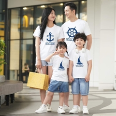 Áo gia đình đẹp - Đồng phục may thành việt