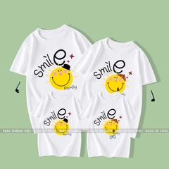 Ao Gia Đình Đẹp Màu Tím - Đồng Phục May Thành Việt