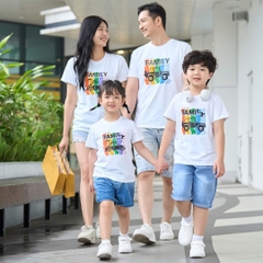 Áo gia đình giá rẻ - Đồng phục may thành việt