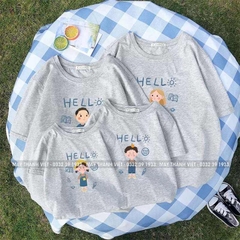Áo Gia Đinh Giá Rẻ Tại Hà Giang Màu tím - Đồng Phục May Thành Việt