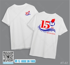 Áo thun họp lớp màu trắng cao cấp tại Kiên Giang - Đồng phục May Thành Việt
