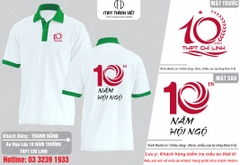 Áo họp lớp đẹp rẻ 10 năm ngày ra trường tại Bạc Liêu - Đồng phục May Thành Việt