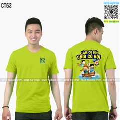 Mẫu áo du lịch đẹp màu trắng tại Tuyên Quang - Đồng Phục May Thành Việt