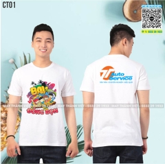 Hình áo nhóm đẹp màu cam tại Hậu Giang - Đồng Phục May Thành Việt