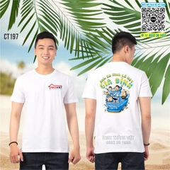 Áo nhóm đi biển giá rẻ công ty - Đồng phục may thành việt